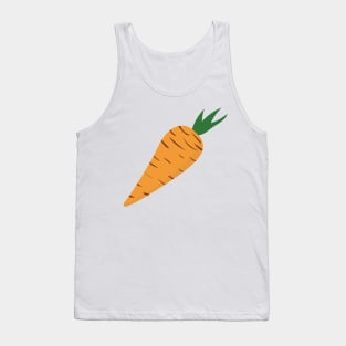 Fresh carrot cartoon style. Tank Top